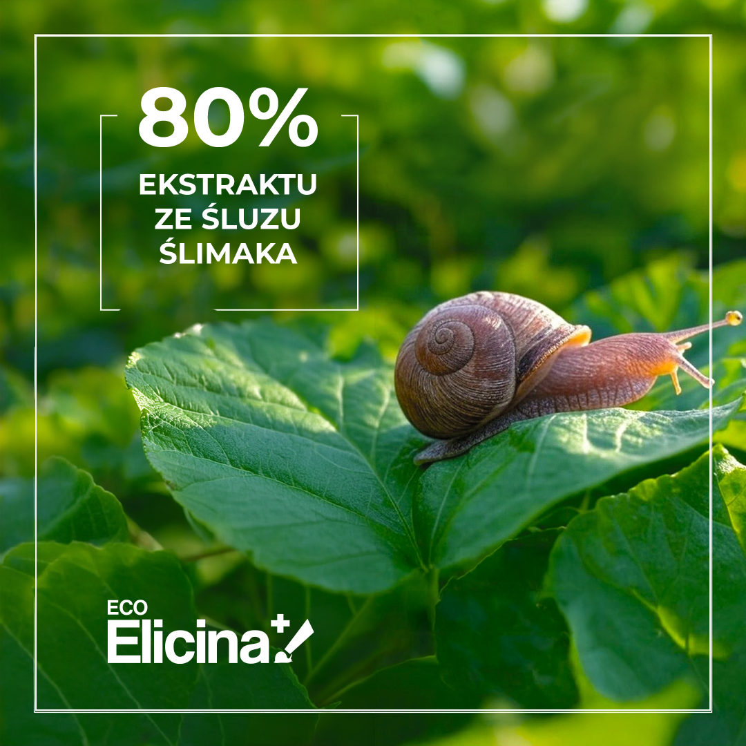 Elicina ECO – 80% ekstraktu ze śluzu ślimaka
