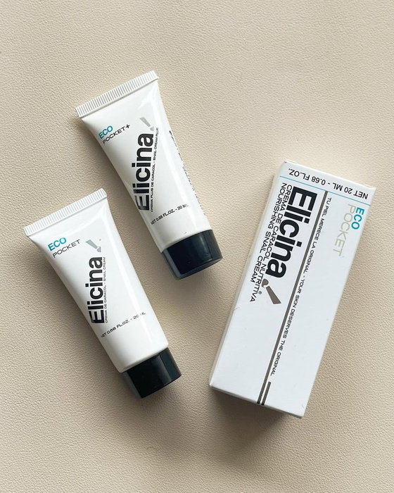 Elicina ECO Pocket 20ml – Mini krem ze śluzem ślimaka 80% bez parabenów na niedoskonałości, do cery mieszanej i trądzikowej, zdjęcie 8