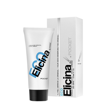 Elicina ECO Pocket 20ml – Mini krem ze śluzem ślimaka 80% bez parabenów na niedoskonałości, do cery mieszanej i trądzikowej