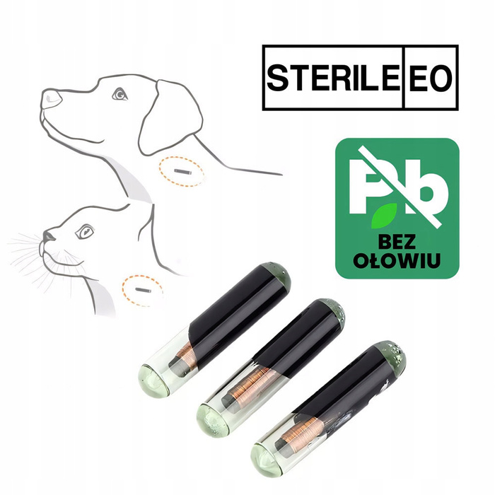 Mikrochip, Mikroczip – dla niedużych zwierząt (pies, kot itp.) 12 mm, zdjecie 6