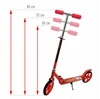 Hulajnoga Miejska Duża Summer Baby WX Składana Koła 20 cm Czerwona