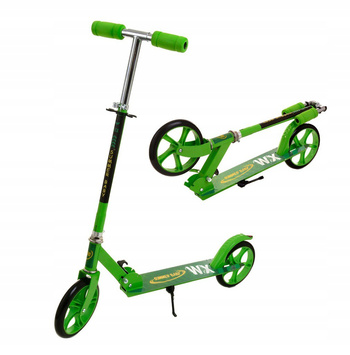 Hulajnoga Miejska Duża Summer Baby WX Składana Koła 20 cm Zielona