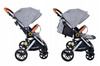 Wózek spacerowy spacerówka składany z akcesoriami Summer Baby Sempre - szary