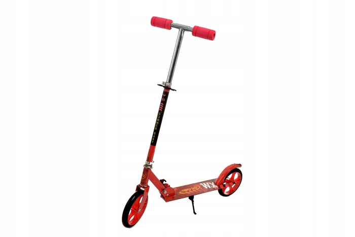 Hulajnoga Miejska Duża Summer Baby WX Składana Koła 20 cm Czerwona, zdjecie 6